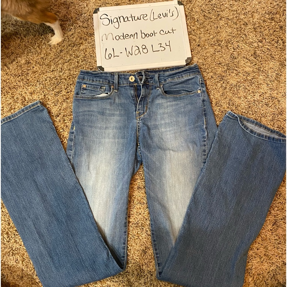 Levi’s women’s boot cut jeans